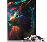 Rompecabezas de Galaxia de Zorro, difícil, 100% de cartón Reciclado, Ideal para Mujeres y Hombres, Regalo para el Día del Padre, 1000 Piezas (26 x 38 cm)