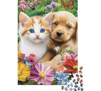 Rompecabezas de Gatitos, 1000 Piezas, Creativo, Rectangular, para familias Grandes, Ideal para Adultos, 1000 Piezas (75 x 50 cm)