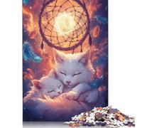 Rompecabezas de Gatitos, Juegos creativos, Rompecabezas de cartón 100% Reciclado para Adultos, 1000 Piezas (38 x 26 cm)