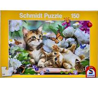 Rompecabezas De Gatitos Juguetones Schmidt 150 Piezas Juego De Niños 56468