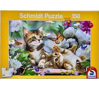 Rompecabezas De Gatitos Juguetones Schmidt 150 Piezas Juego De Niños 56468