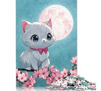 Rompecabezas de Gatitos, Rompecabezas de cartón 100% Reciclado, Ideal para Mujeres y Hombres, Regalo para el Día de la Madre, 1000 Piezas (75 x 50 cm)