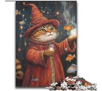 Rompecabezas de Gato Mago para Adultos, 2000 Piezas, un Regalo desafiante y difícil para Toda la Familia 70x100cm
