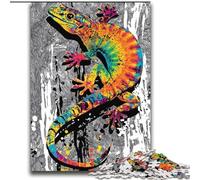 Rompecabezas de geco de Acuarela para Adultos, 2000 Piezas, Juego difícil y desafiante para Jugar en Familia, Regalo de cumpleaños, decoración de Pared (70x100cm)