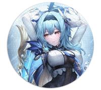 Rompecabezas de Genshin Impact EULA Lawrence para Adultos, 1000 Piezas, Redondo, para Actividades Familiares, Juegos de ingenio, decoración del hogar, Regalo navideño, 67,5 x 67,5 cm