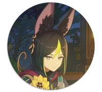 Rompecabezas de Genshin Impact para Adultos, 1000 Piezas, Redondo, 67,5 x 67,5 cm. Ideal para Adolescentes y decoración del hogar.