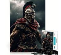 Rompecabezas de gladiadores Romanos de 1000 Piezas para Adolescentes Juguete de lógica Que estimula la Mente y relaja Bordes definidos Regalo Elegante (50x75cm)