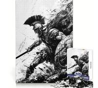 Rompecabezas de gladiadores Romanos de 1000 Piezas para Adolescentes Juguete de razonamiento y Habilidad Divertido y Relajante Corte preciso Regalo Ideal (38x52cm)