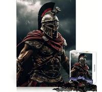 Rompecabezas de gladiadores Romanos para Adolescentes, 1000 Piezas, Mejora la Memoria, Alivia la tensión, Borde Ajustado, Pieza de Arte (38x52cm)