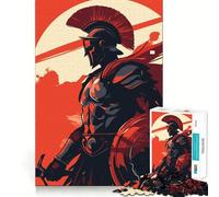 Rompecabezas de gladiadores Romanos para Adultos, 1000 Piezas, Juguete para ejercitar la Mente, pasatiempo Tranquilo, diseño, Montaje, Regalo navideño (38x26cm)