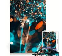 Rompecabezas de Globos con Luces LED de 1000 Piezas para Adultos, Ideal para ejercitar la Mente, aliviar el estrés, Jugar en Familia o como Idea de cumpleaños (38x52cm)