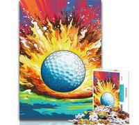 Rompecabezas de Golf Colorido para Adolescentes, 1000 Piezas, para Adultos, Juguetes educativos, decoración única para el hogar y Regalos, 75x50cm