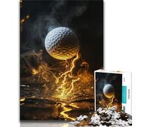 Rompecabezas de Golf para Adolescentes 1000 Piezas Juego Educativo Familiar Ideal para decoración de Escritorio 26x38cm