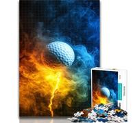 Rompecabezas de Golf para Adultos, 1000 Piezas, cumpleaños o decoración de Pared para Mayores de 14 años 75x50cm