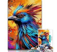 Rompecabezas de gorrión para Adultos y Adolescentes, 1000 Piezas, un Juego desafiante para Disfrutar en Familia con Piezas aleatorias Que encajan Perfectamente (38x26cm)