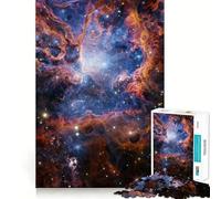 Rompecabezas de Gran dificultad Nebulosa Espacial para Adultos, 1000 Piezas, Think Toy, diversión Tranquila, Corte Limpio, Pieza de Arte (38x26cm)