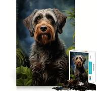 Rompecabezas de Grifo de Pelo Duro,1000 Piezas,Juego de ingenio,Piezas de Ajuste, Actividad Divertida para Toda la Familia (38x26cm)