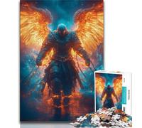 Rompecabezas de Guerrero Espacial para Adultos y Adolescentes, 1000 Piezas, Ayuda a ejercitar el Cerebro, Juguetes adictivos para Cultivar la Paciencia, interacción Entre Padres e Hijos, 50x75cm