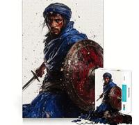 Rompecabezas de Guerreros bereberes amazigh,1000 Piezas,Juego de Habilidad Mental,Corte láser, Tiempo Tranquilo,Ejercicio Mental en casa (38x26cm)