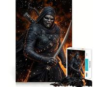 Rompecabezas de Guerreros inmortales persas de 1000 Piezas para Adultos Juguete cognitivo para armar Juntos Colección de Arte (38x26cm)
