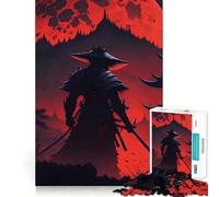 Rompecabezas de Guerreros samuráis de Japón para Adolescentes, 1000 Piezas, Juguete para ejercitar la Mente, Arte para Relajarse, (38x26cm)