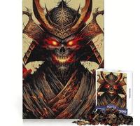 Rompecabezas de Guerreros samuráis no Muertos para Adultos, 1000 Piezas, estratégico, Relajante, pasatiempo, Ajuste preciso, Regalo navideño (38x26cm)