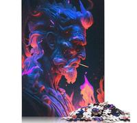 Rompecabezas de Hades Ardiente, difícil, de Papel Duro, Rectangular, para Adultos y niños, 1000 Piezas (75 x 50 cm)