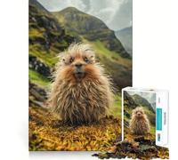 Rompecabezas de Haggis escocés Salvaje,1000 Piezas,Juego de lógica,Corte Experto,artesanía,Tiempo de Tranquilidad,Ejercicio Mental en casa (38x26cm)