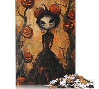 Rompecabezas de Halloween XV para Adultos, 500 Piezas, Gran desafío, Bricolaje, Juguete Educativo, Divertidos Juegos Familiares, decoración única para el hogar (52 x 38 cm)