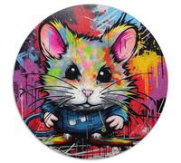 Rompecabezas de hámster para Adultos, 1000 Piezas, Ideal para Adolescentes y familias, Ideal para Decorar y desafiar el Cerebro 67,5 x 67,5 cm