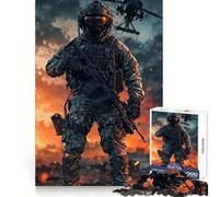 Rompecabezas de helicópteros de la Zona de Combate para Adolescentes, 1000 Piezas, colección de Arte Recall Upgrade Calm Relax Clear Cut (38x26cm)