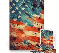 Rompecabezas de Historia Americana de 1000 Piezas para Adolescentes Un desafío Mental Ideal para Relajarse y divertirse Regalar en Navidad (50x75cm)