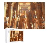 Rompecabezas de historia de las pirámides del antiguo Egipto Egipto para adultos, actividades familiares, juegos, decoración del hogar, 1000 piezas