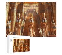 Rompecabezas de historia de las pirámides del antiguo Egipto Egipto para adultos, actividades familiares, juegos, decoración del hogar, 300 piezas