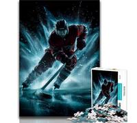Rompecabezas de Hockey sobre Hielo para Adultos, 1000 Piezas, Ideal para Noches de Juegos, Juguete Colorido para Regalar en casa (tamaño 75x50cm)
