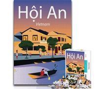 Rompecabezas de Hoi An para Adolescentes, 2000 Piezas, un Juego desafiante, Toda la Familia,70x100cm