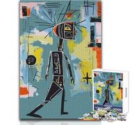 Rompecabezas de Hombre Caminando a su Ritmo para Adultos, 1000 Piezas, desafío Mental, Juego de Aprendizaje, Sorpresa reflexiva para Celebraciones, tamaño 38x52cm