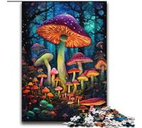 Rompecabezas de Hongos Coloridos para Adultos y Adolescentes, 2000 Piezas, un Juego desafiante y Familiar para Padres e Hijos (70x100cm)