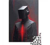 Rompecabezas de Inteligencia Artificial de 1000 Piezas para Adultos y Rompecabezas de Madera para Amantes de los Rompecabezas 1000 Piezas (75x50cm)