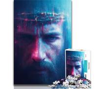 Rompecabezas de Jesús de 1000 Piezas para Adultos, Ideal para Pasar el rato en casa Cada Pieza es única Un Juego desafiante y Divertido para Toda la Familia (50x75cm)