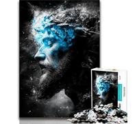 Rompecabezas de Jesús de fantasía Dorada para Adolescentes, 1000 Piezas, Juguete Educativo Intelectual descompresor, Regalo de Amigo Secreto, 50x75cm