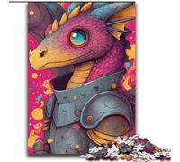 Rompecabezas de Jinete de Dragón de 2000 Piezas para Adultos, Ideal para Regalar a Partir de 14 años Diversión Familiar Toda la Familia (70x100cm)