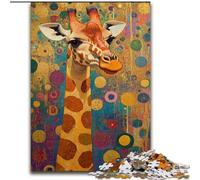 Rompecabezas de Jirafas para Adultos (1000 Piezas), Juegos Familiares, Actividades para Disfrutar en casa, Regalo de cumpleaños, Regalo de Viaje (50x75cm)