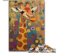 Rompecabezas de Jirafas para Adultos y Adolescentes, Juego Familiar antiestrés, desafío difícil, Gran Regalo y Juguete (70x100cm)