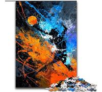 Rompecabezas de Jugador de Baloncesto para Adolescentes, Juguetes educativos, Juegos antiestrés, cumpleaños (26x38cm)