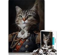 Rompecabezas de King Cat para Adolescentes, 1000 Piezas, Juego de ingenio, decoración de Pared, cumpleaños y Navidad 38x26cm