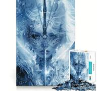 Rompecabezas de la Bruja Blanca de 1000 Piezas para Adolescentes Juego de ingenio Momento de Paz Bordes de Calidad 38x26cm