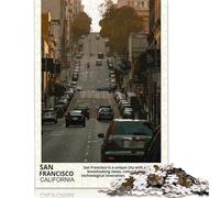 Rompecabezas de la Ciudad de San Francisco para Adultos, Juego Educativo, 1500 Piezas (85 x 57 cm)