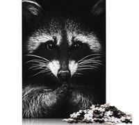 Rompecabezas de la Comadreja Negra, Juguete Relajante, Rompecabezas Premium de cartón para Adultos y niños, 1000 Piezas (75 x 50 cm)