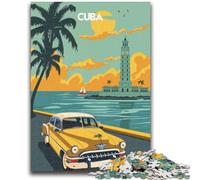 Rompecabezas de la Costa Cubana para Adolescentes, 1000 Piezas, desafío de Inteligencia Cerebral, Juguetes adictivos, Regalos de cumpleaños para Mayores de 14 años, 1000 Piezas (50x75cm)